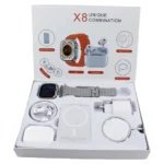 2025 X8 Ultra Smart Watch Gift Wireless Charger Unique Combination Smartwatch