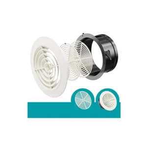220V Silent Household Living Room Bathroom Wall Mount Silent Exhust Fan