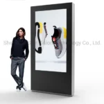 55 65 75inch Floor Stand Digital Signage Totem LCD Advertising Screen