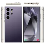 Big Screen S24 Ultra Premium Purple Microphone Clone Smart Android Phone