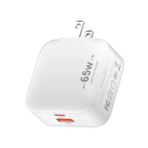 Chinese Factory Cell Phone Charger USB-C Ports Laptop Adapter 65W GaN Phone Charger iPhone Charger for Apple iPhone 16 15 14 Laptops Tablets Smartphones Asus