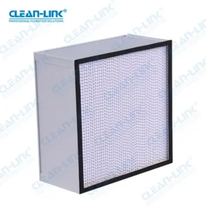 Clean-Link Manufacturer Customized Glass Fibre Materials with Clapboard HEPA Air Filter