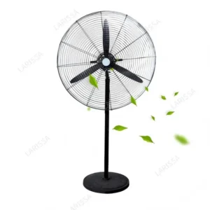 Heavy-Duty 26 Inch Industrial Stand Fan, Heavy-Duty Cooling Fan.