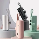 Mini Capsule Fast Charging 5000mAh Mobile Phone Battery Phone Power Bank Pack