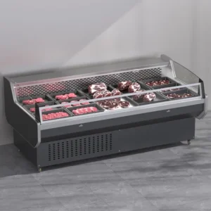 Premium Fresh Meat Refrigerated Display Case for Retail