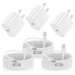 Wholesale Cellphone Accessories 12W Phone Charger with Fast Charging Cable for iPhone