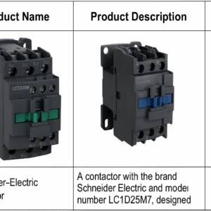AC Contactor 3P 40A, 220V Coil