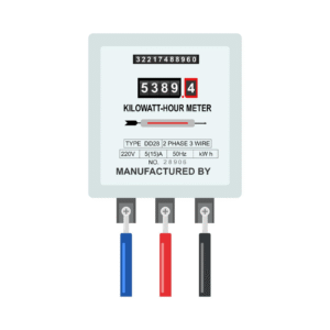 DD28 Single-Phase Kilowatt-Hour Meter 220V 5(15)A Mechanical Counter